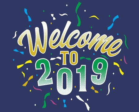 welcome to 2019 ، أهلاً 2018 ، مرحباً 2018 ، صورة