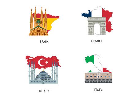 هذه أعلام دول أوروبية ممتازة نقترحها عليك للرحلات السياحية
