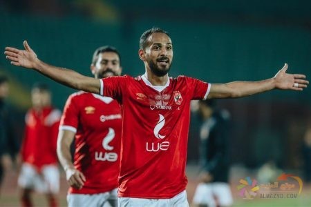 الحاوي يسجل مع النادي الأهلي